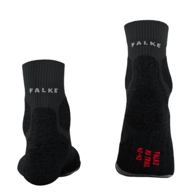 Falke Sukat | Juoksusukat^RU Trail Grip Socks Musta