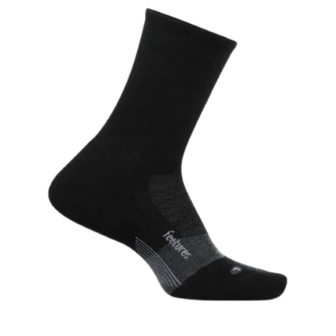 Feetures Sukat | Juoksusukat^Merino 10 Ultra Light Mini Crew Musta