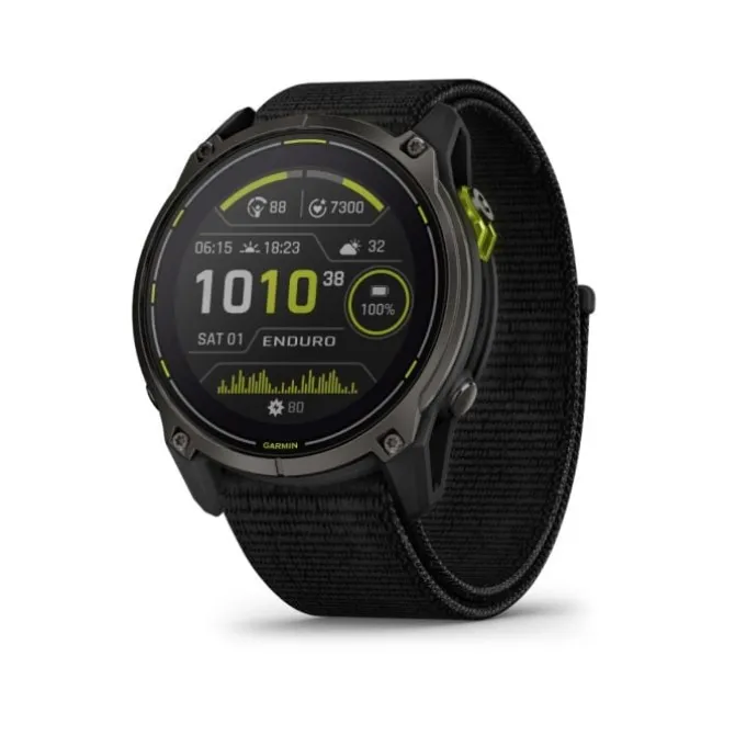 Garmin Garmin Gps-kellot | Gps-kellot/hrm^Enduro 3 Solar Sapphire Musta