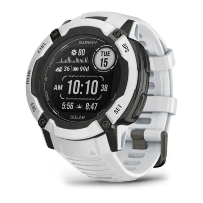 Garmin Garmin Gps-kellot | Gps-kellot/hrm^Instinct 2X Solar Valkoinen