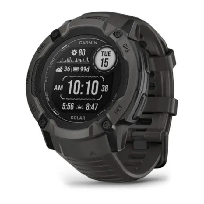 Garmin Garmin Gps-kellot | Gps-kellot/hrm^Instinct 2X Solar Musta