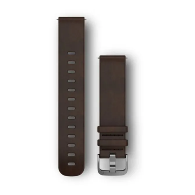 Garmin Rannekkeet^Quick Release 20 mm Strap (Leather)