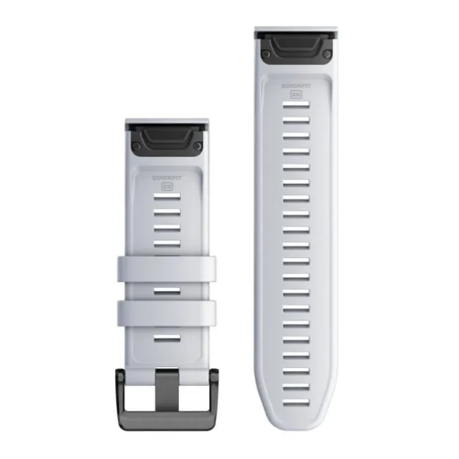 Garmin Rannekkeet^QuickFit® 26 Strap (Silicone) Valkoinen