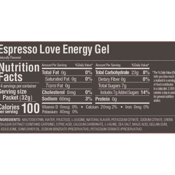 GU Energy Ravintolisät^Gel Caffeine (Espresso Love)