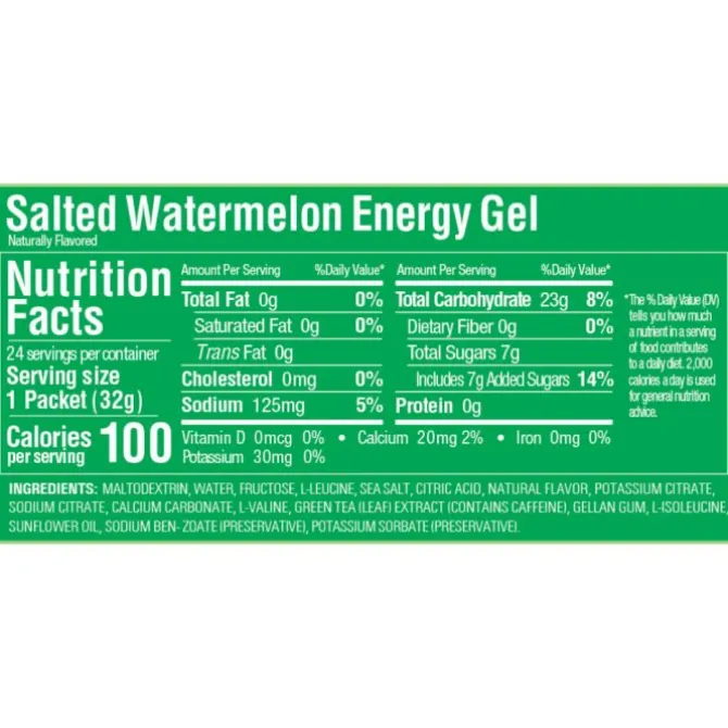 GU Energy Ravintolisät^Gel Caffeine (Salted Watermelon)