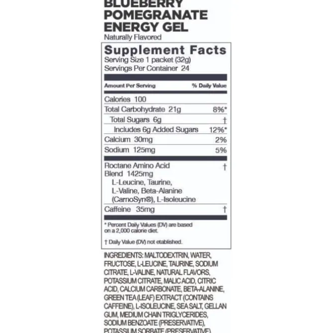 GU Energy Ravintolisät^Roctane Gel Caffeine (Blueberry Pomegranda)
