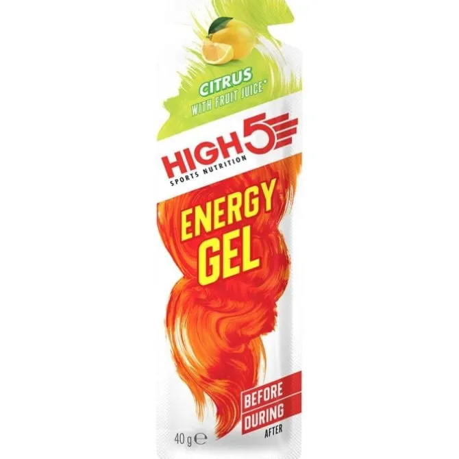 High5 Ravintolisät^Energy Gel 40g Citrus