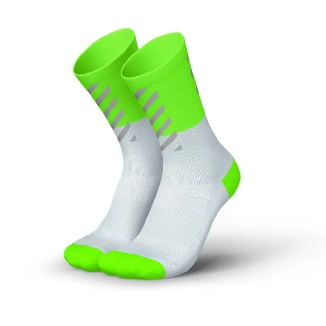 Incylence Sukat | Juoksusukat^High-Viz V2 Sock Valkoinen