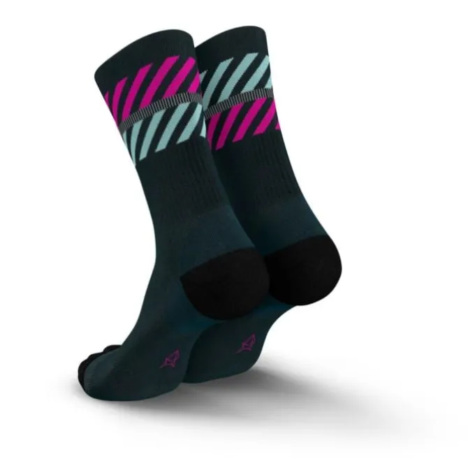 Incylence Sukat | Juoksusukat^Merino Light Lanes Socks Musta