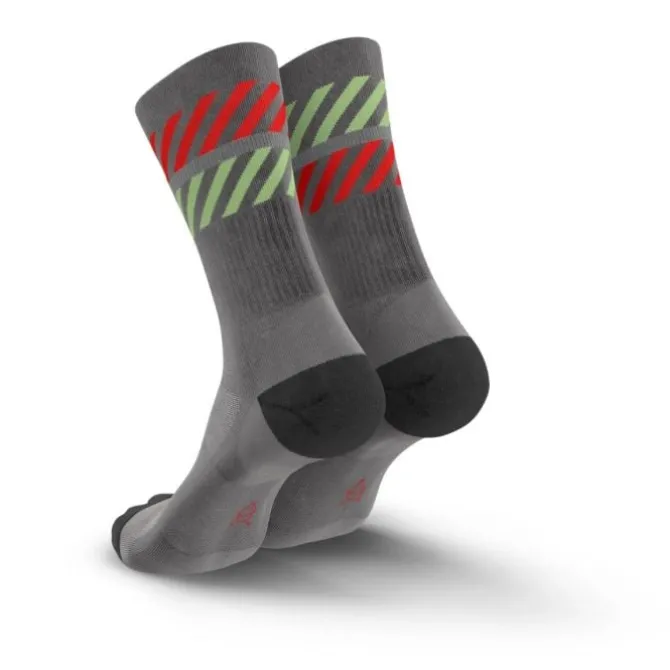 Incylence Sukat | Juoksusukat^Merino Light Lanes Socks Harmaa