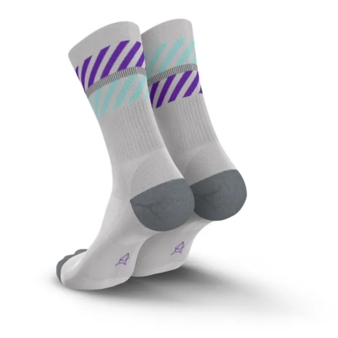 Incylence Sukat | Juoksusukat^Merino Light Lanes Socks Valkoinen