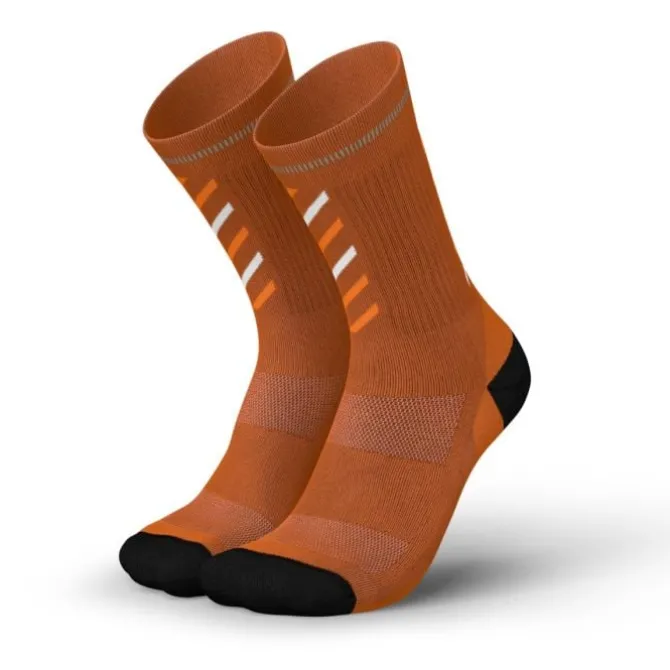 Incylence Sukat | Juoksusukat^Merino Rise Socks Oranssi