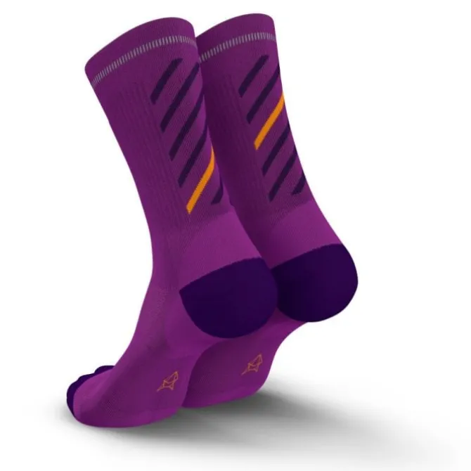 Incylence Sukat | Juoksusukat^Merino Rise Socks Violetti