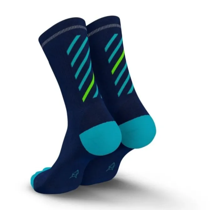 Incylence Sukat | Juoksusukat^Merino Rise Socks Sininen