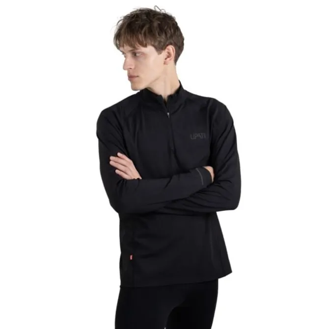 Lipati T-paidat Ja Pitkähihaiset^Calvus Zip Warm Shirt Musta