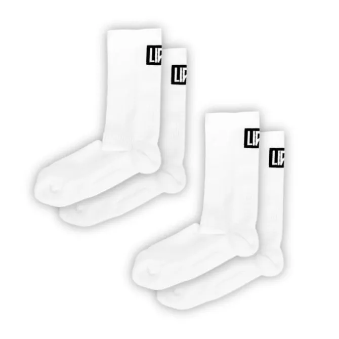 Lipati Sukat | Juoksusukat^Crew 2-Pack Sock Valkoinen