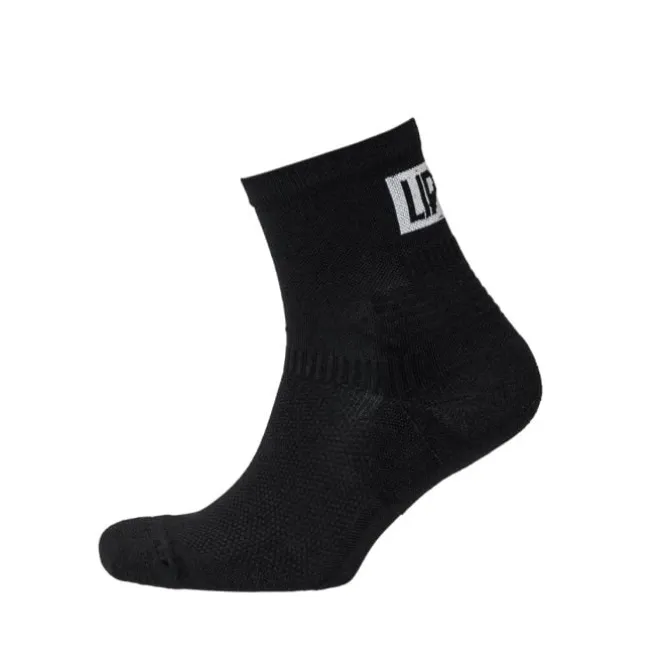 Lipati Sukat | Juoksusukat^Mid 2-Pack Sock Musta