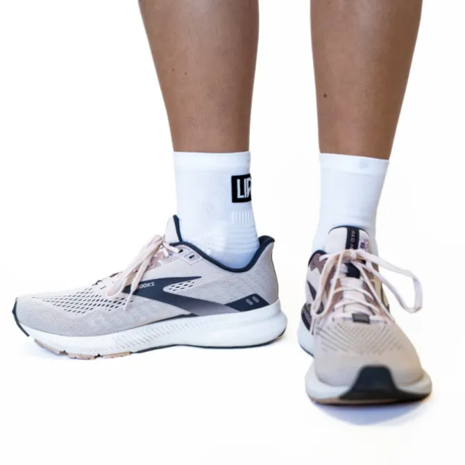 Lipati Sukat | Juoksusukat^Mid 2-Pack Sock Valkoinen