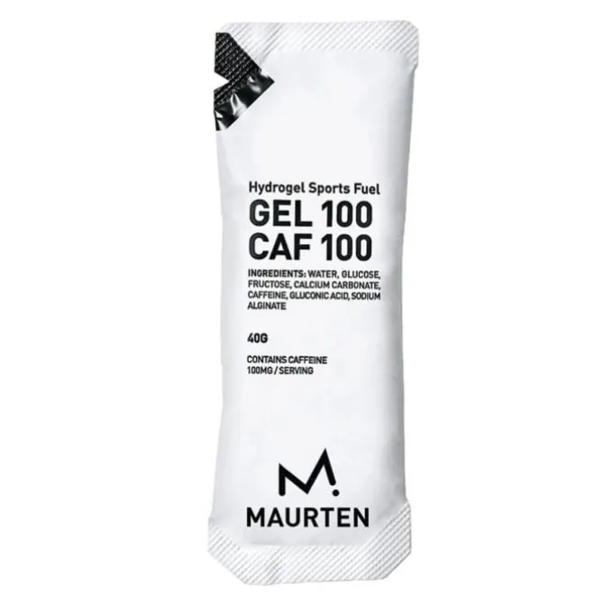 Maurten Ravintolisät^Gel 100 CAF - 1 Serving Musta