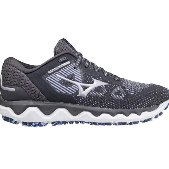Mizuno Pronaatio Juoksukengät | Päivittäiseen Harjoitteluun^Wave Horizon 5 Harmaa