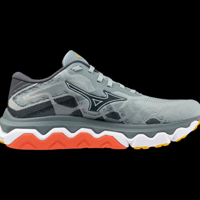 Mizuno Pronaatio Juoksukengät | Päivittäiseen Harjoitteluun^Wave Horizon 7 Harmaa