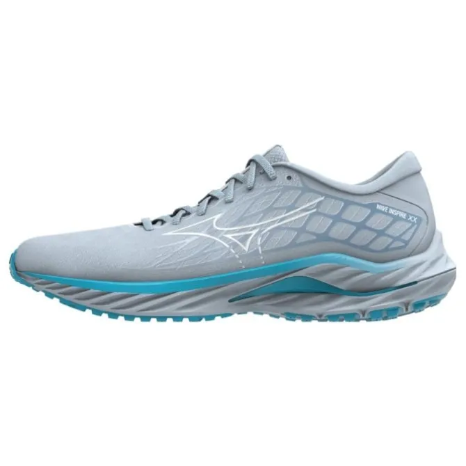 Mizuno Pronaatio Juoksukengät | Päivittäiseen Harjoitteluun^Wave Inspire 20 Harmaa