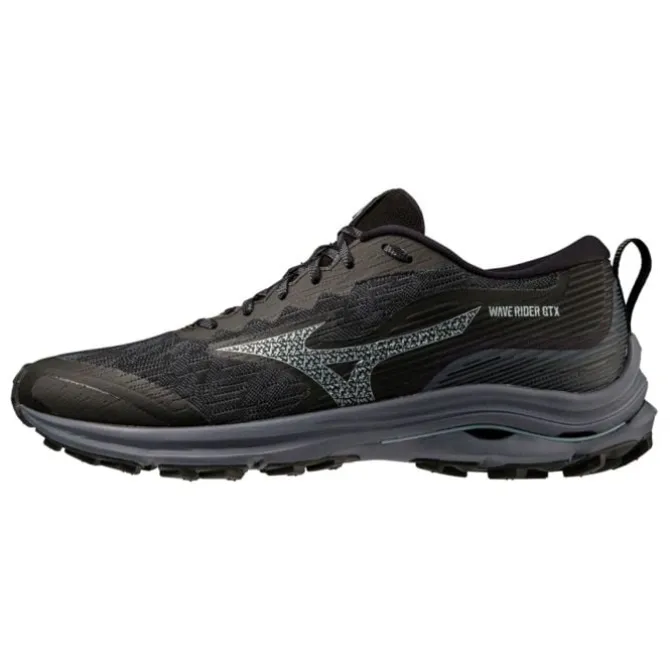 Mizuno Neutraalit Juoksukengät | Päivittäiseen Harjoitteluun^Wave Rider GTX Musta