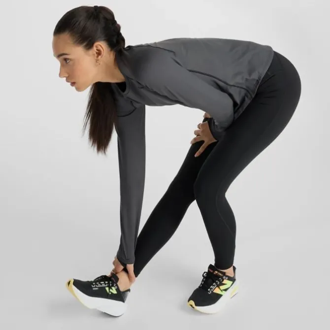 New Balance Pitkät Trikoot Ja Housut^Athletics Heat High Rise Legging 27" Musta