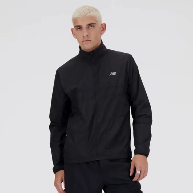 New Balance Juoksutakki^Athletics Reflective Packable Jacket Musta
