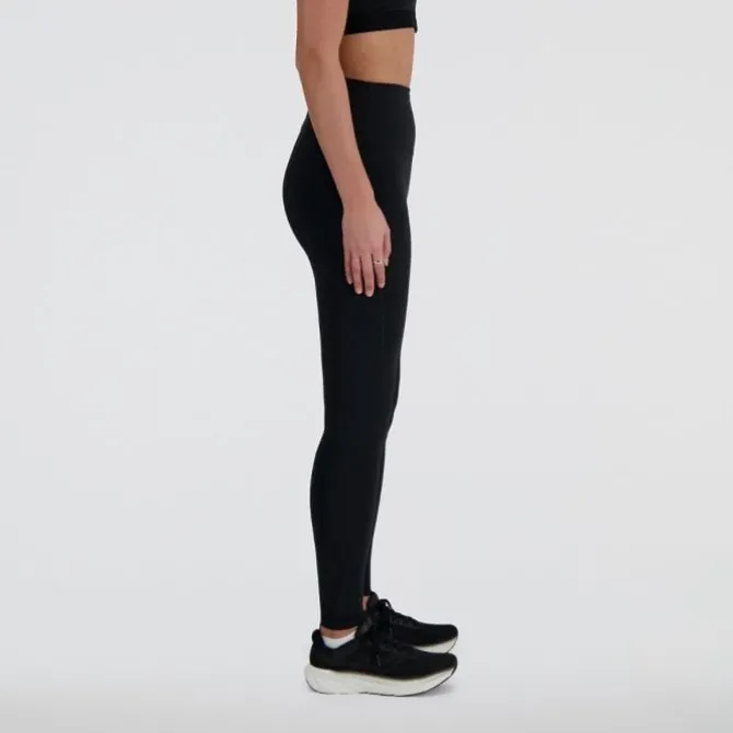 New Balance Pitkät Trikoot Ja Housut^Athletics Sleek 27 Inch High Rise Legging Musta