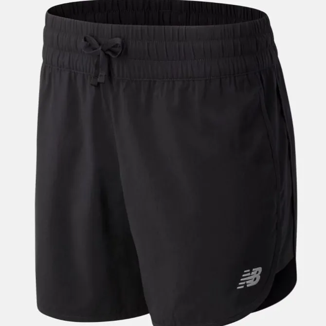 New Balance Lyhyet Trikoot Ja Shortsit^Core 5" Shorts Musta