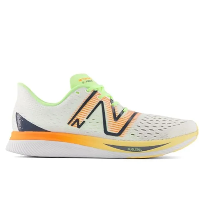 New Balance Neutraalit Juoksukengät | Hiilikuitujuoksukengät^FuelCell SuperComp Pacer Valkoinen