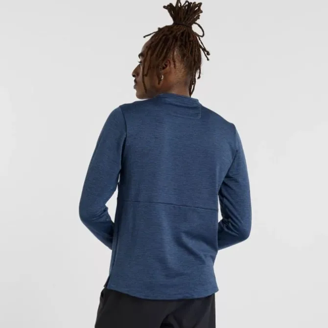 New Balance Juoksualusasut | T-paidat Ja Pitkähihaiset^Heat Grid Crew Sininen