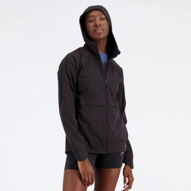 New Balance Juoksutakki^Impact Run Water Defy Jacket Musta