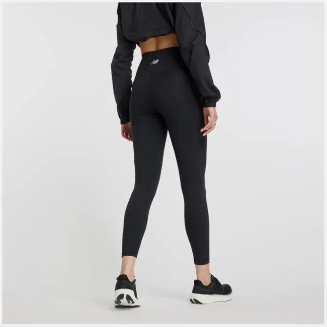 New Balance Pitkät Trikoot Ja Housut^NB Harmony Pocket High Rise Legging 25" Musta