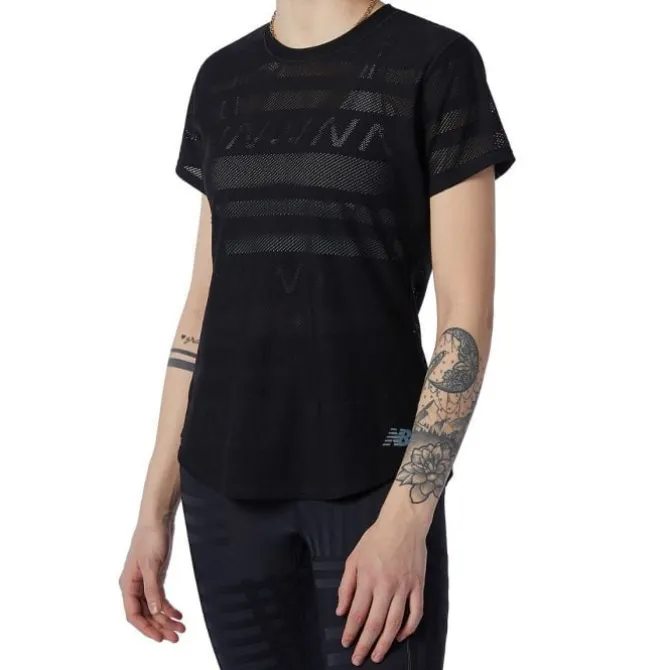 New Balance T-paidat Ja Pitkähihaiset^Q Speed Jacquard Short Sleeve