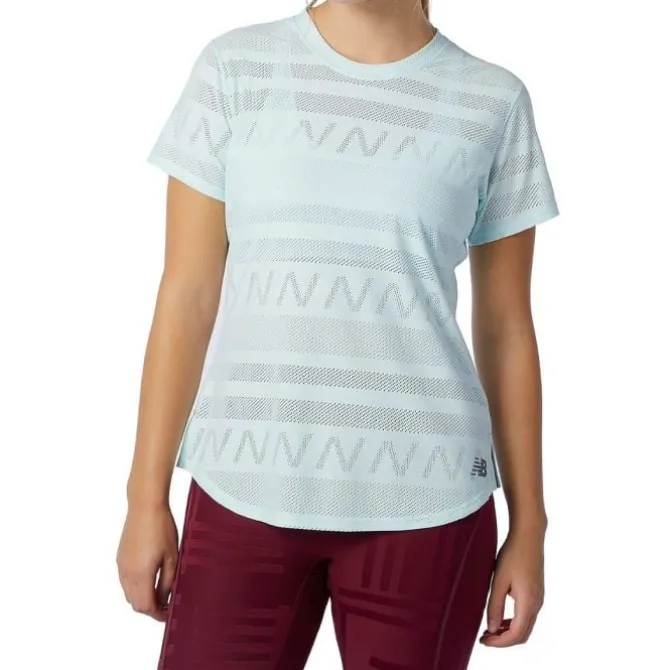 New Balance T-paidat Ja Pitkähihaiset^Q Speed Jacquard Short Sleeve