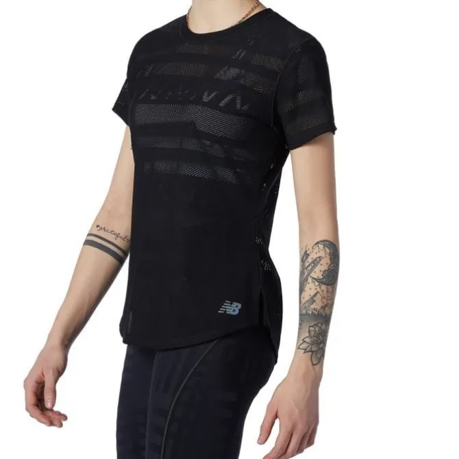 New Balance T-paidat Ja Pitkähihaiset^Q Speed Jacquard Short Sleeve