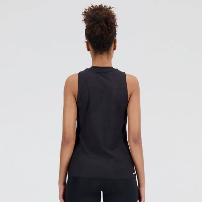 New Balance T-paidat Ja Pitkähihaiset^Q Speed Jacquard Tank Musta