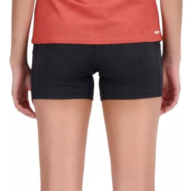 New Balance Lyhyet Trikoot Ja Shortsit^Q Speed Shape Shield Fitted Shorts Musta
