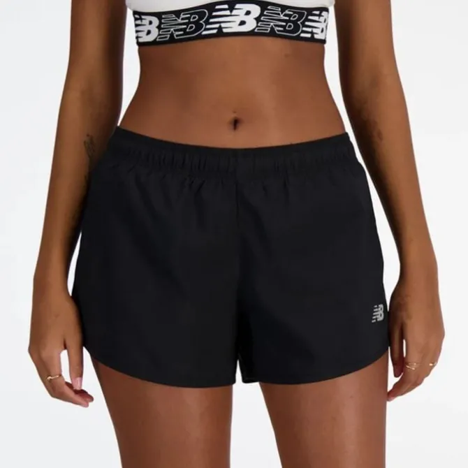 New Balance Lyhyet Trikoot Ja Shortsit^Sport Essentials Shorts 3" Musta