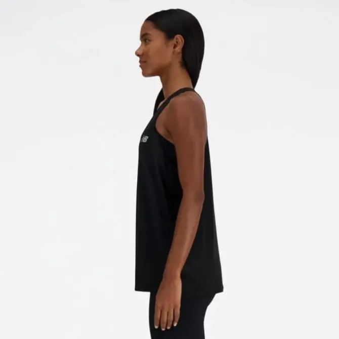 New Balance T-paidat Ja Pitkähihaiset^Sport Essentials Tank Musta