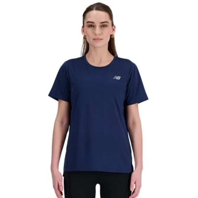 New Balance T-paidat Ja Pitkähihaiset^Sport Essentials T-Shirts Sininen