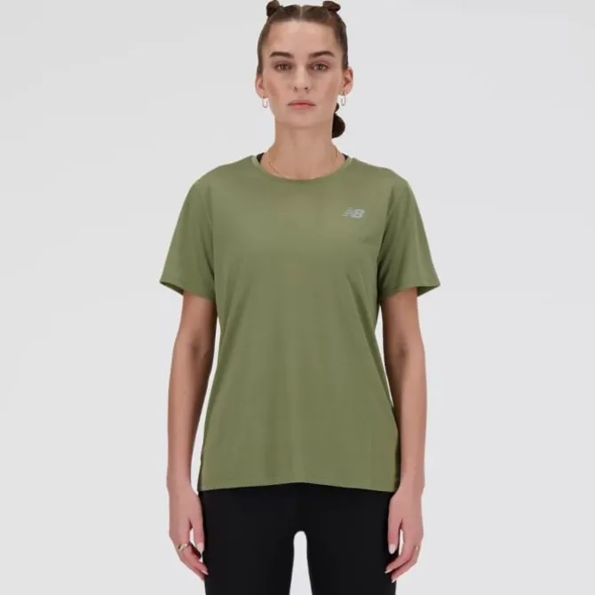 New Balance T-paidat Ja Pitkähihaiset^Sport Essentials T-Shirts Vihreä