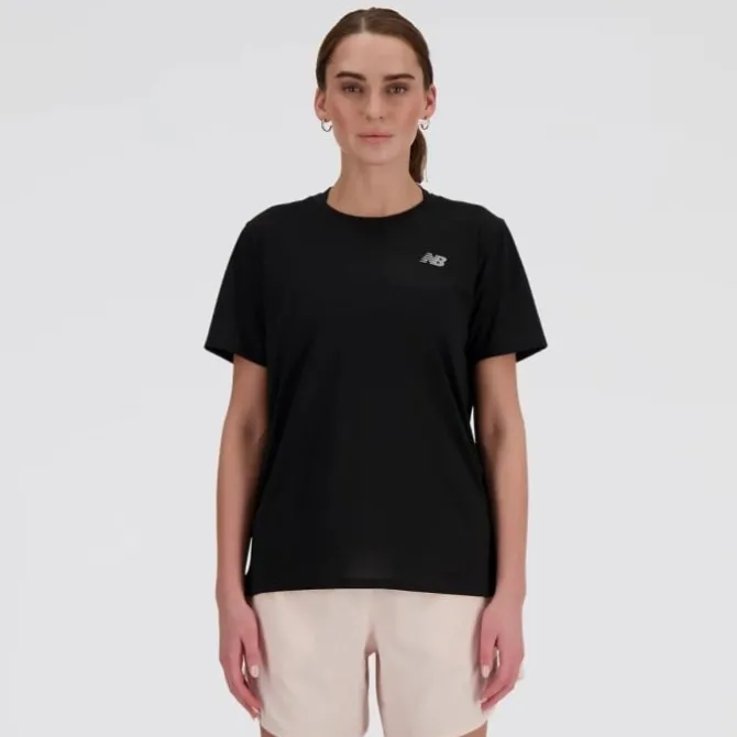 New Balance T-paidat Ja Pitkähihaiset^Sport Essentials T-Shirts Musta