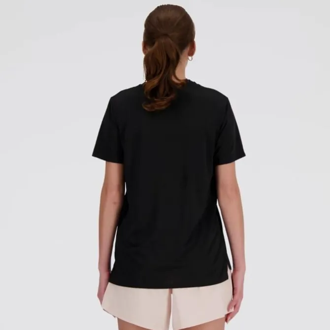 New Balance T-paidat Ja Pitkähihaiset^Sport Essentials T-Shirts Musta