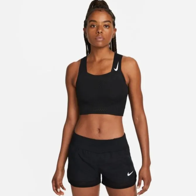 Nike Juoksualusasut | T-paidat Ja Pitkähihaiset^Dri Fit Advanced Aeroswift Crop Top Musta