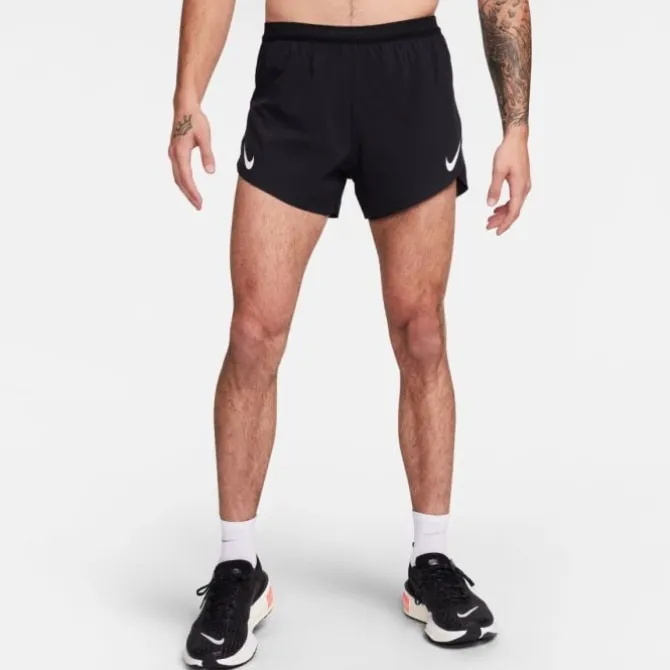 Nike Lyhyet Trikoot Ja Shortsit^Dri-FIT Advanced Aeroswift 4in Brief-Lined Shorts Musta