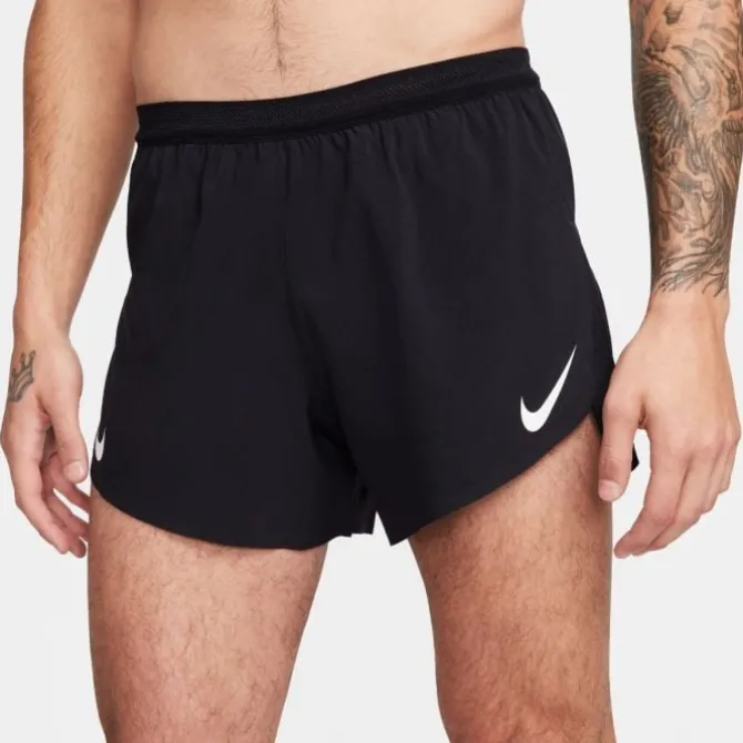 Nike Lyhyet Trikoot Ja Shortsit^Dri-FIT Advanced Aeroswift 4in Brief-Lined Shorts Musta