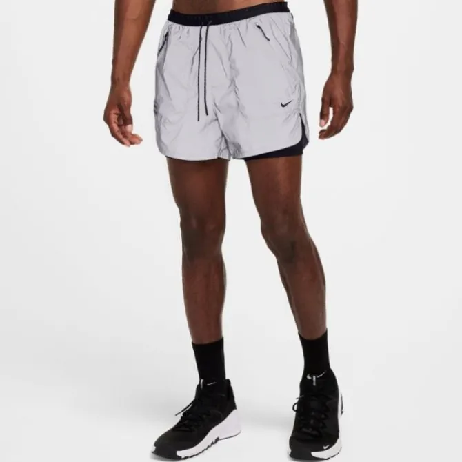 Nike Lyhyet Trikoot Ja Shortsit^Dri-FIT Advanced Run Division 4in 2in1 Shorts Harmaa